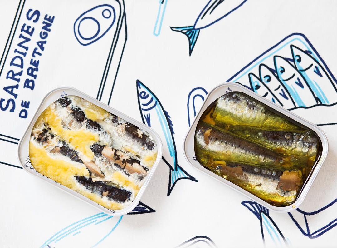 boite de conserve de sardine