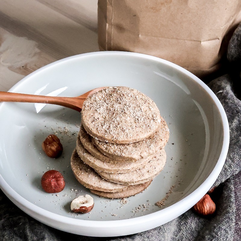Recette de sablés à la noisette
